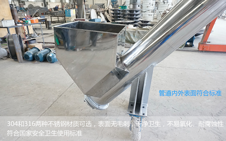  不銹鋼螺旋輸送機能用在食品行業(yè)么？